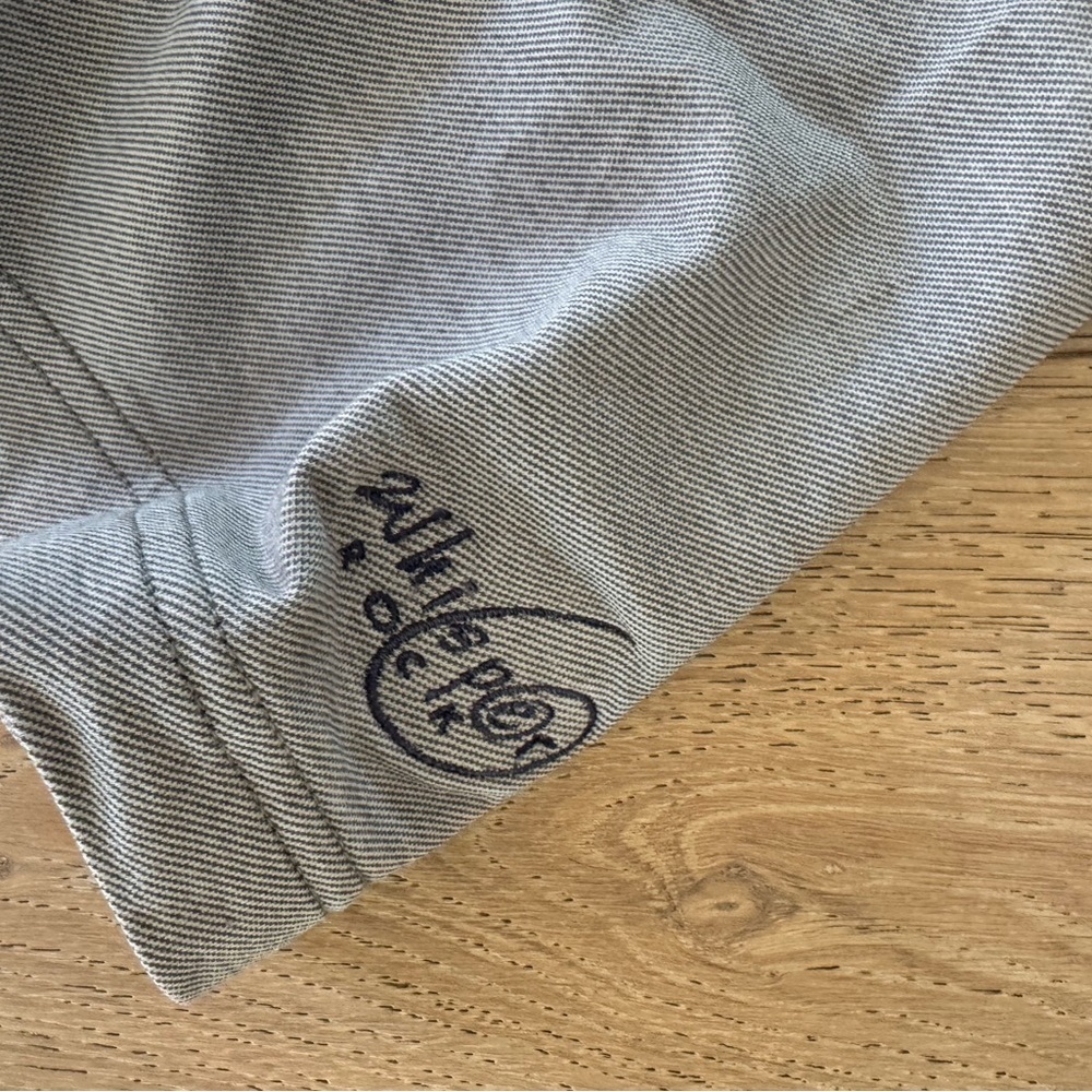 Travis Mathew Mens Polo Grey WHISPER ROCK LOGO XL - Picture 4 of 6